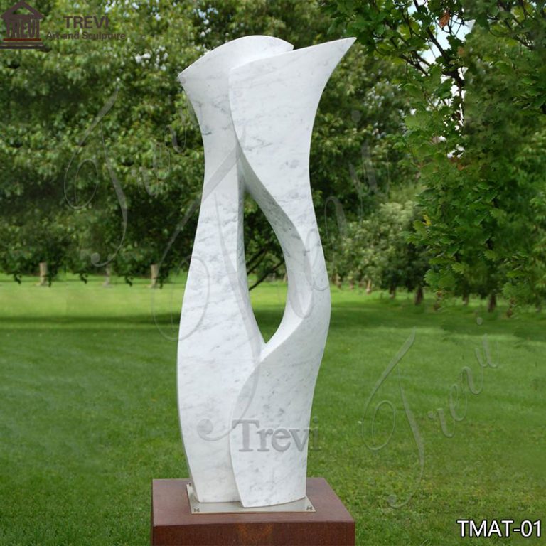 Modern Art Abstract Natural Marble Sculpture for Sale