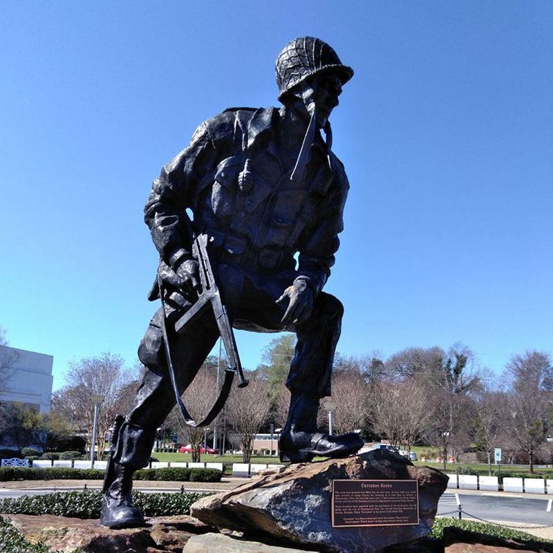 Bronze Airborne Soldier Statue Introduction