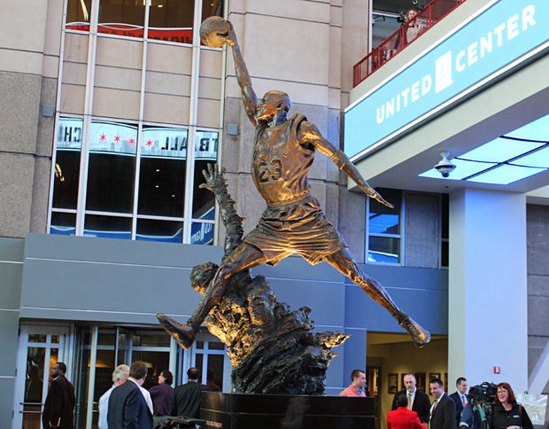 Michael Jordan's Statue