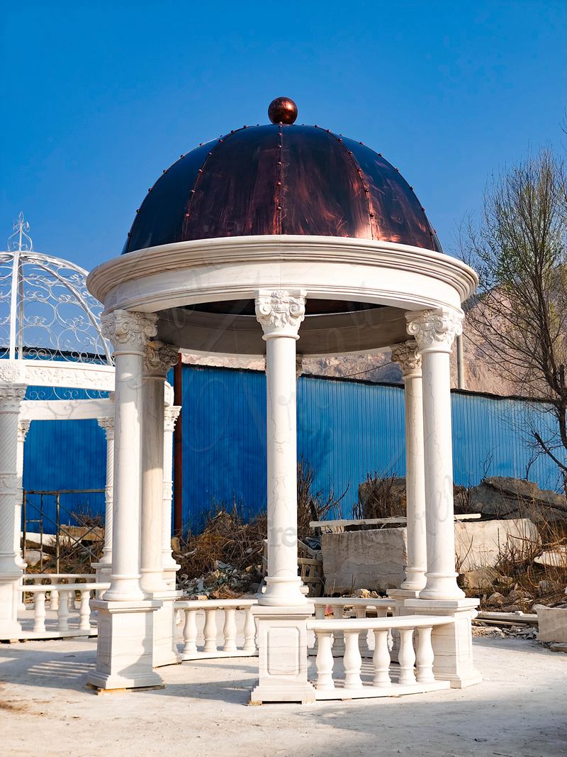 Outdoor Marble Gazebo Details