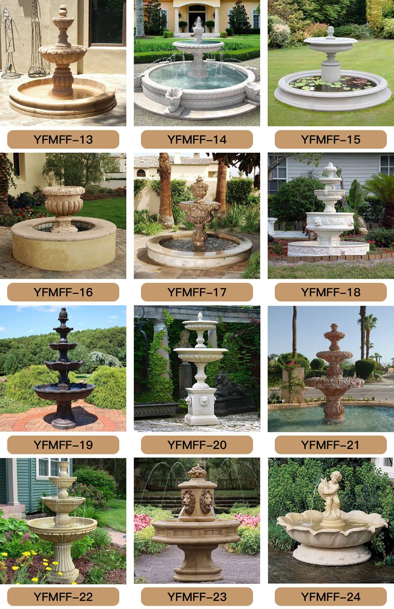 More Marble Fountain Options
