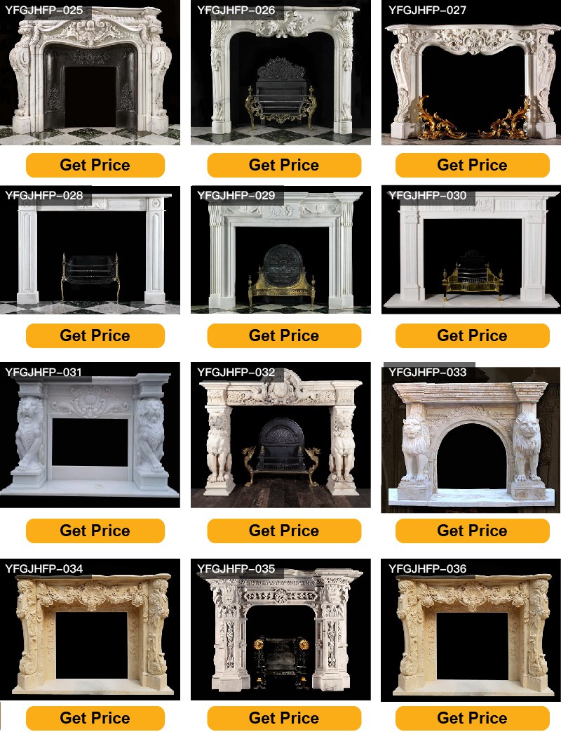 More Marble Fireplace Mantel Options 