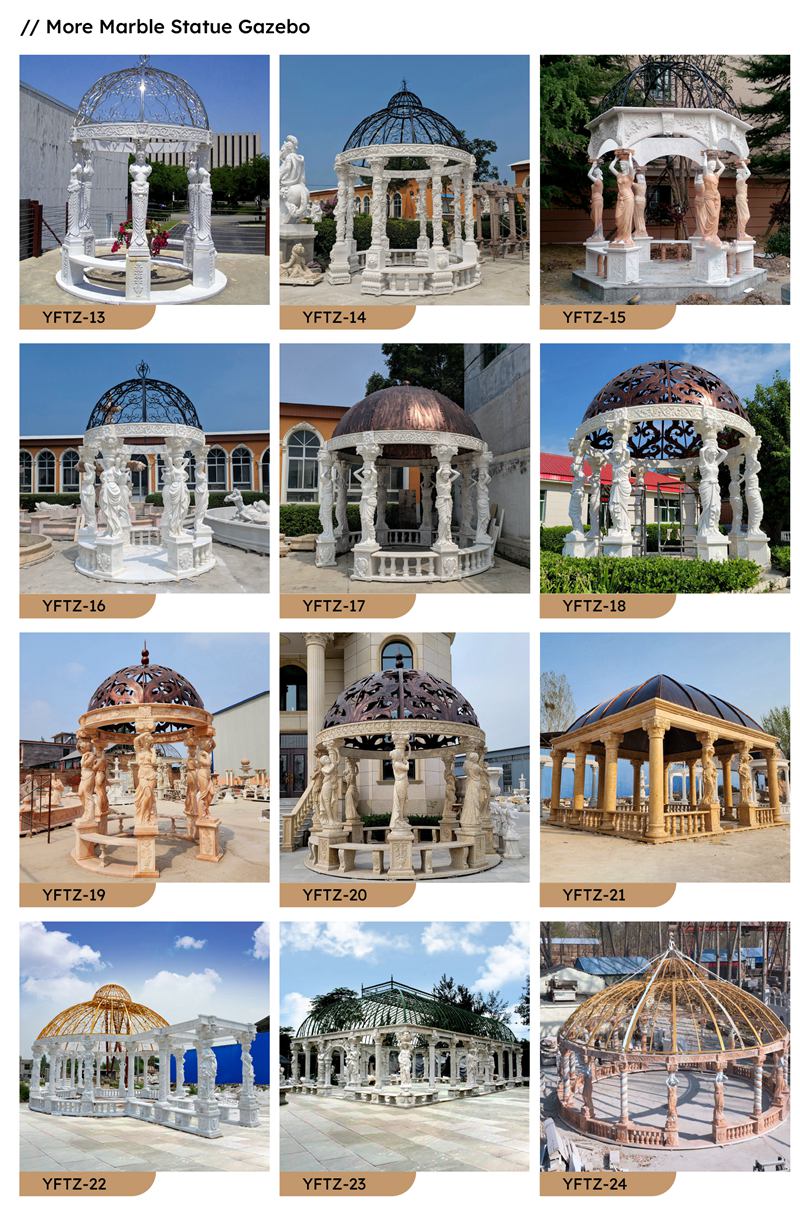 Various Marble Gazebo Styles