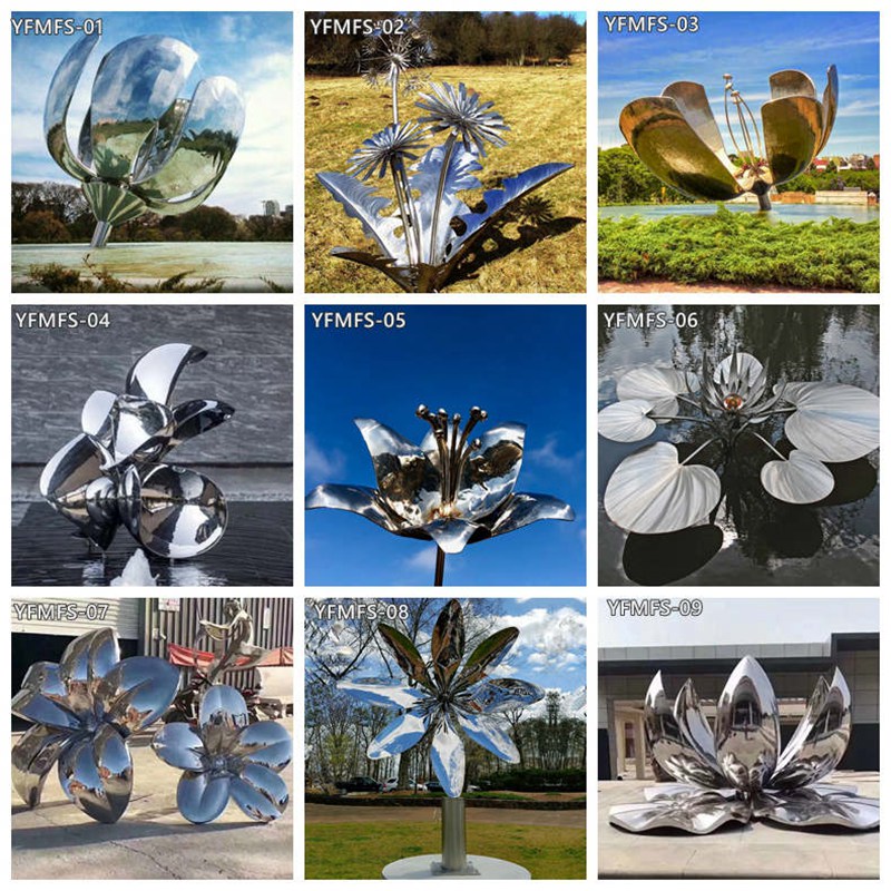 More Flower Sculptures for Your Reference