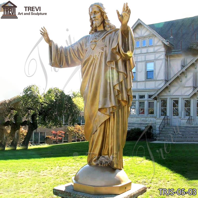 Life-Size Bronze Jesus Statue