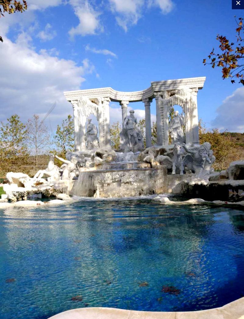 Marble Trevi Fountain Replica on sale