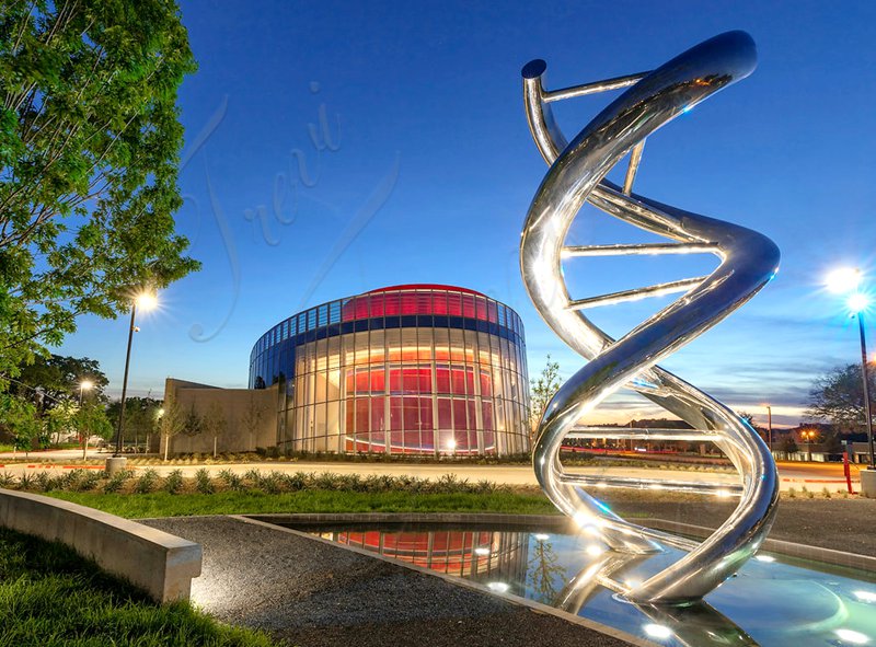 Outdoor DNA Sculpture Shows