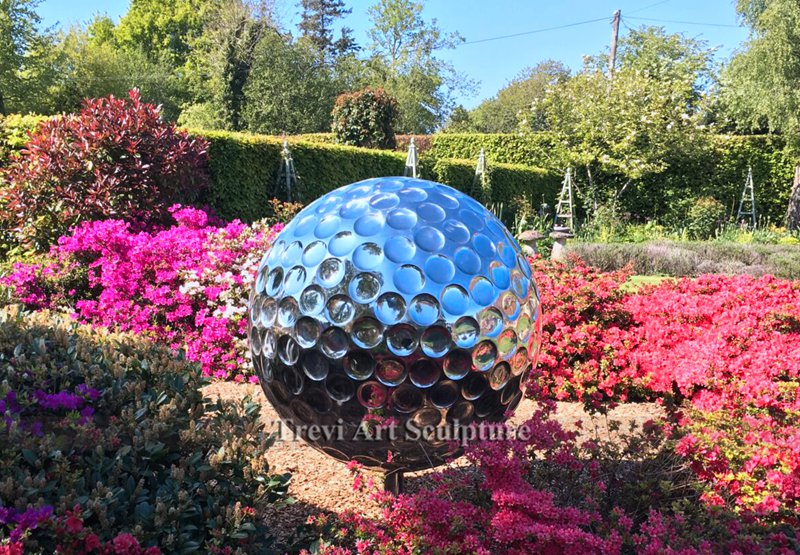 stainless steel golf ball