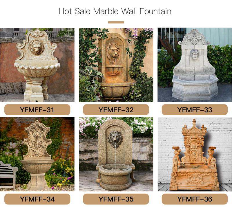 More Marble Wall Fountain Options