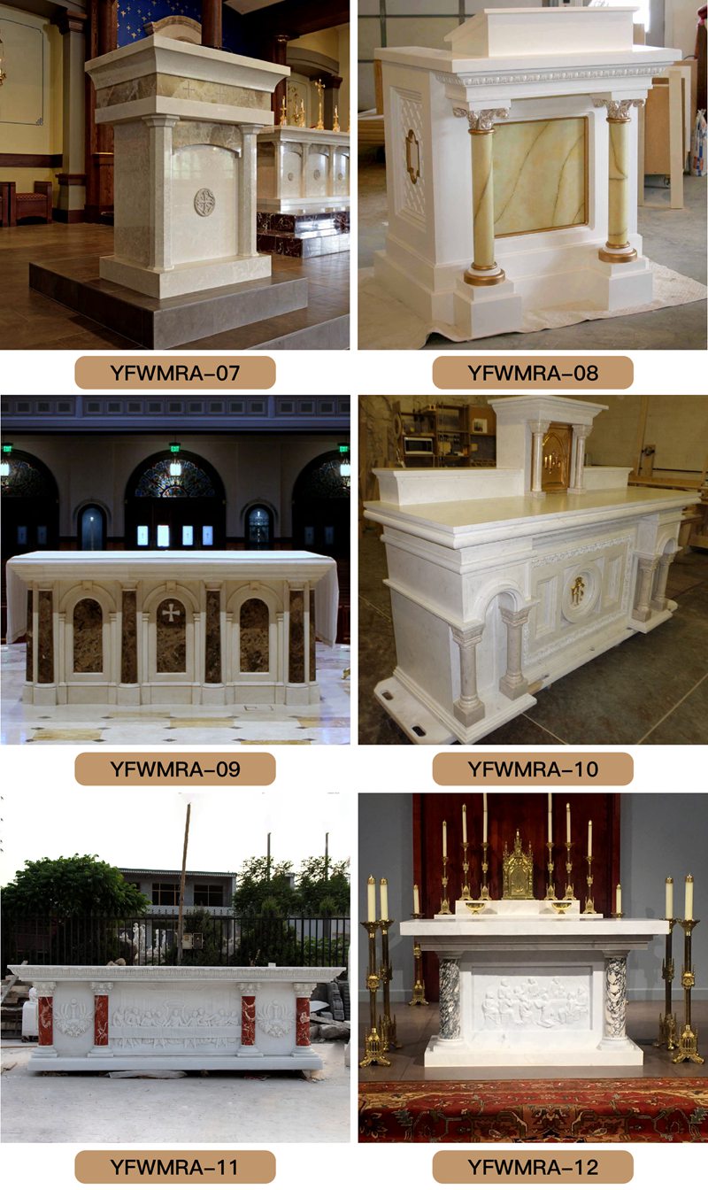 More Marble Altar Table Choices