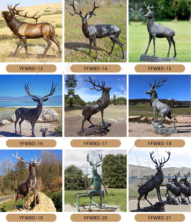 More Bronze Moose Statues to Choose from