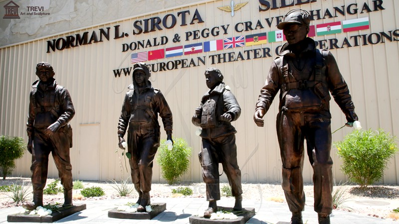 bronze airmen statues feedback 1
