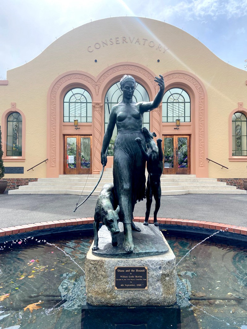 Diana Bronze Statue Fountain Introduction