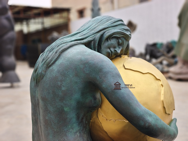 life size mother Earth statue details