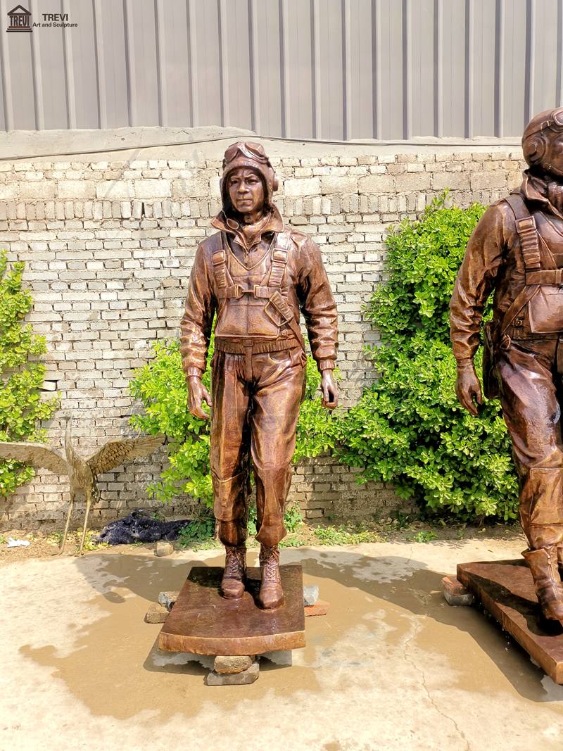 Bronze Airmen Statue for sale 2