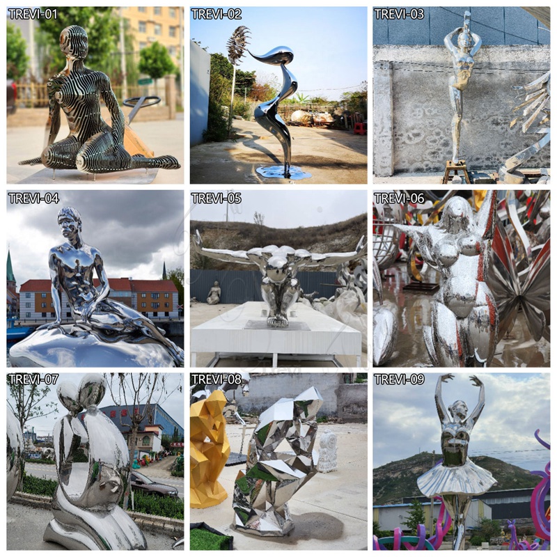 More Stainless Steel Figure Sculpture Options