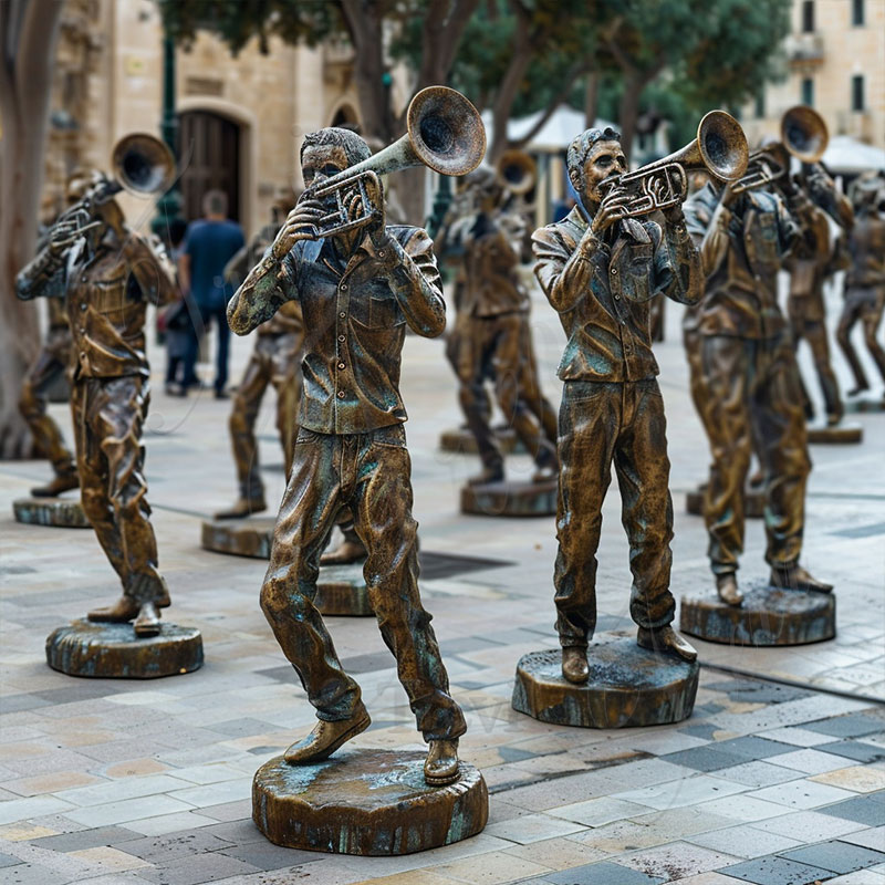 Custom-Bronze-Musician-Group-Statue-Outdoor-Decor-for-Sale-6