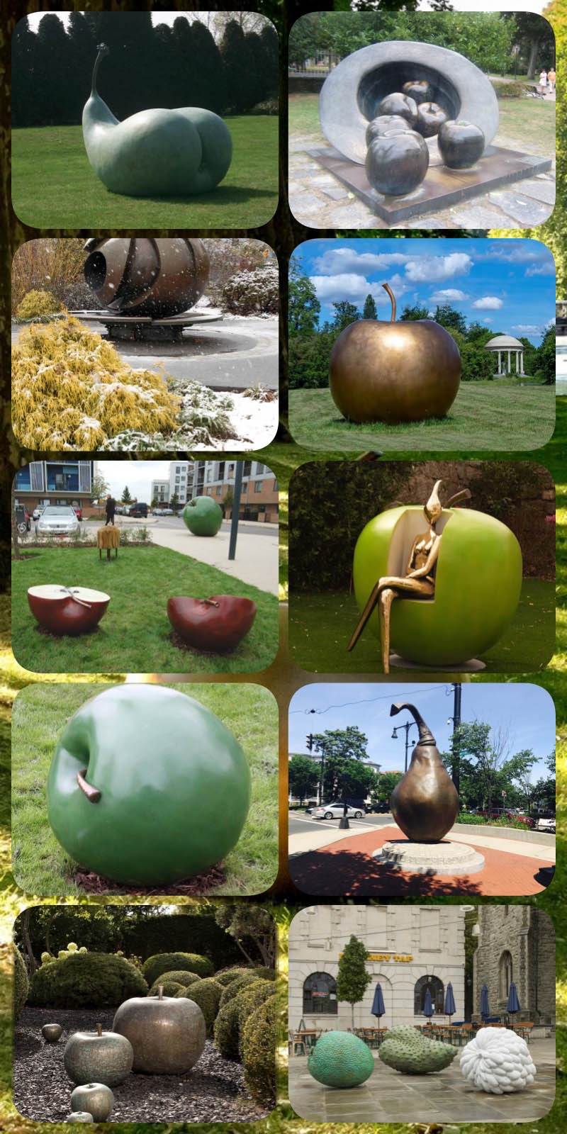 Introduction of Giant Apple Sculpture 1