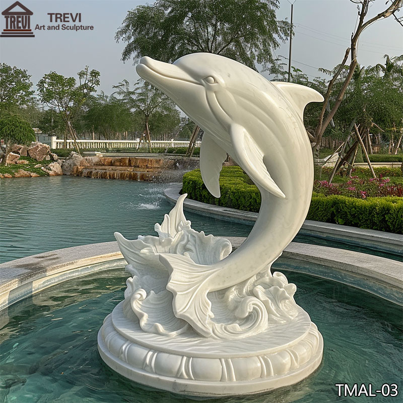 White-Marble-Dolphin-Statue-Outdoor-for-Pool-Decor-on-Sale-1