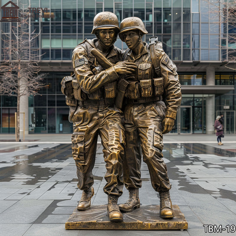 Bronze-Soldier-Statue-Outdoor-Military-Monument-for-Sale
