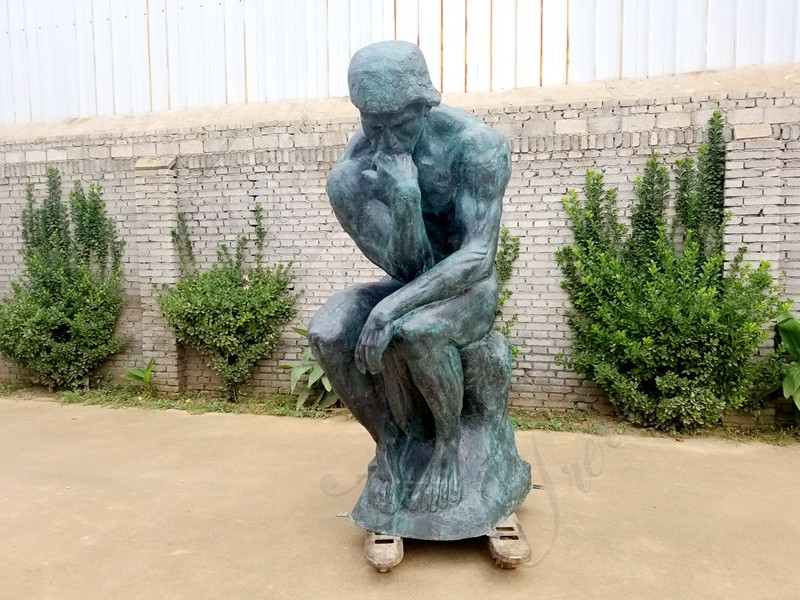 Bronze Thinker Statue trevi10