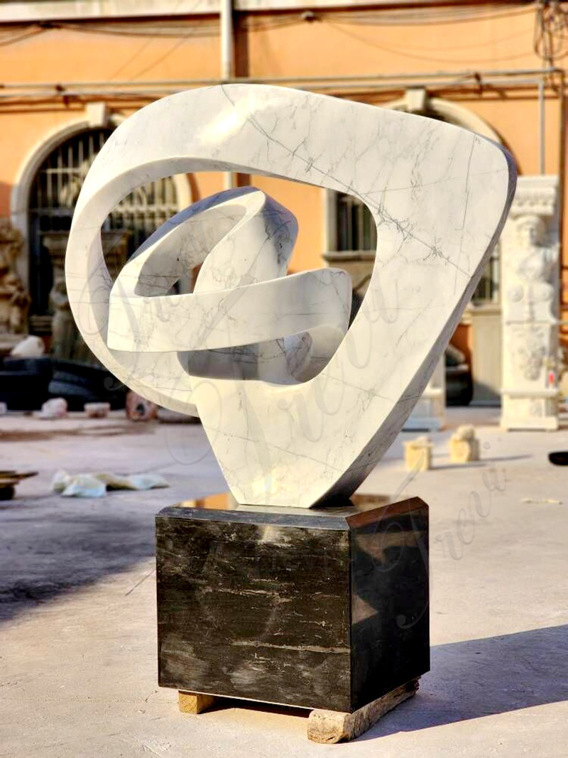 Large Marble Abstract Outdoor Sculpture for Decoration1