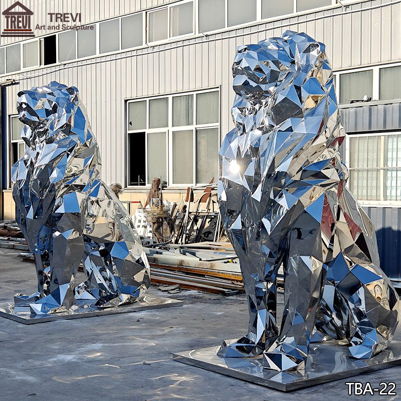 Large-Stainless-Steel-Geometric-Lion-Statue-Modern-Decor-for-Sale2
