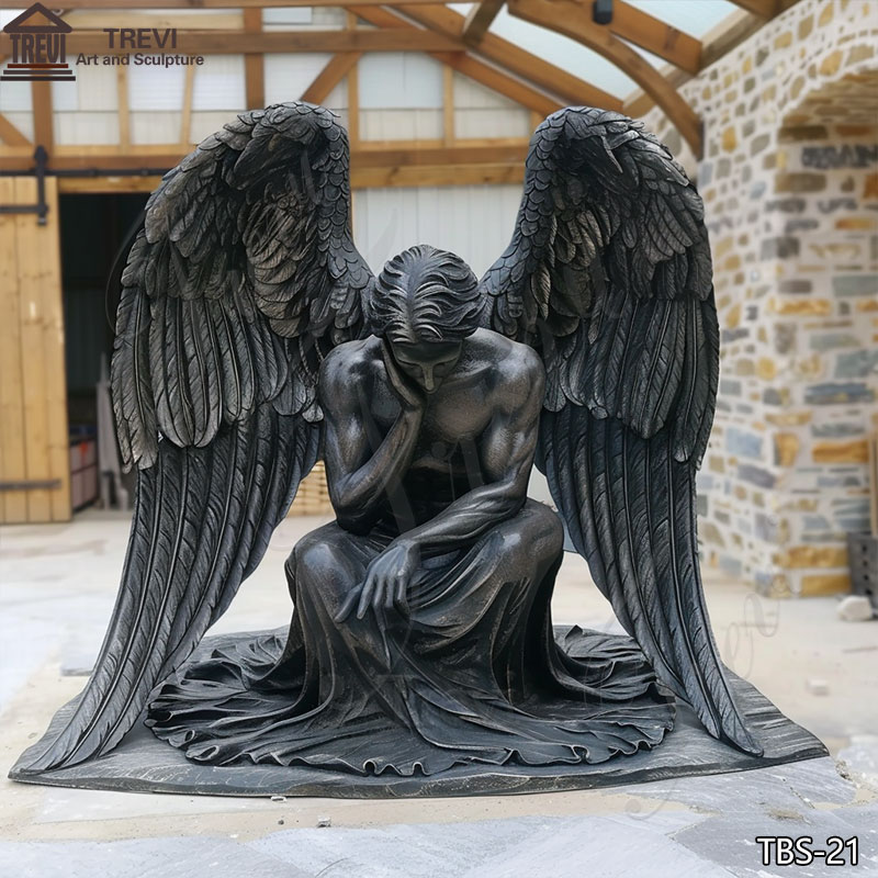 Life-Size-Bronze-Gothic-Angel-Statue-Unique-Decor-for-Sale1