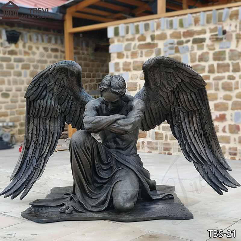 Life-Size-Bronze-Gothic-Angel-Statue-Unique-Decor-for-Sale2
