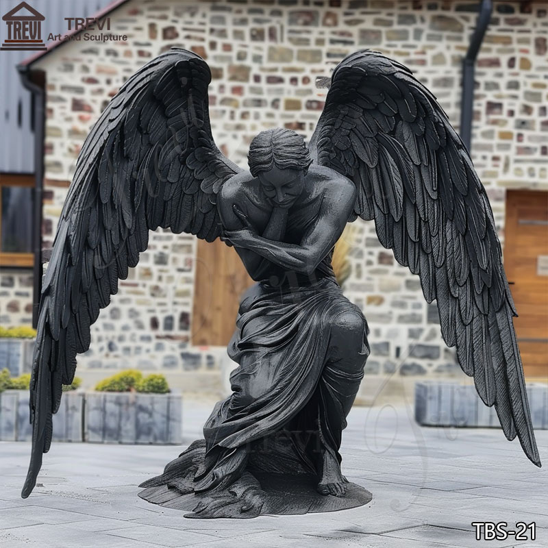 Life-Size-Bronze-Gothic-Angel-Statue-Unique-Decor-for-Sale3