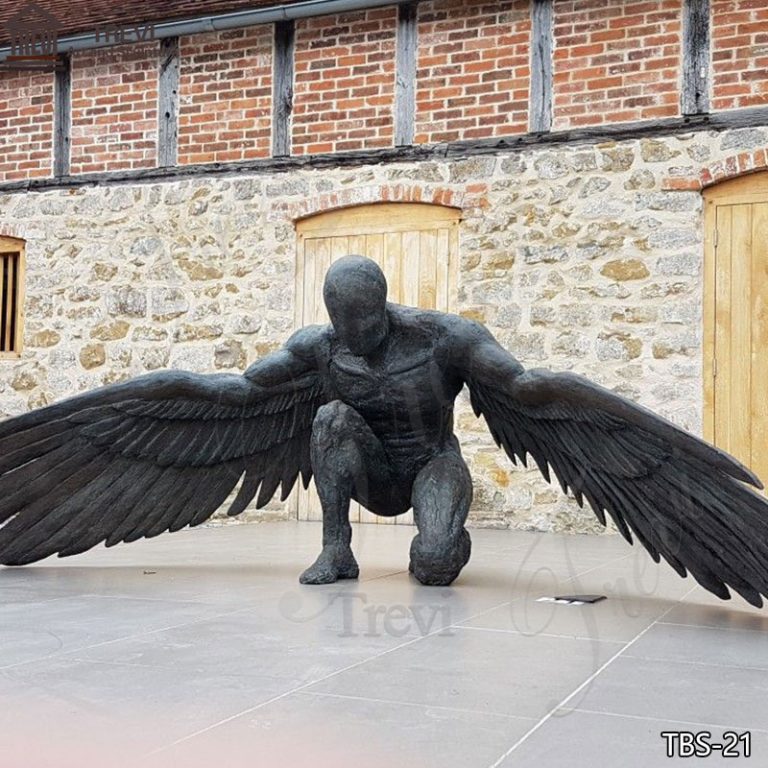 Life-Size-Bronze-Gothic-Angel-Statue-Unique-Decor-for-Sale6