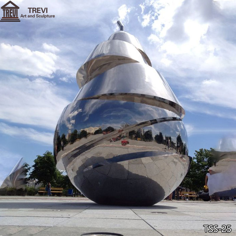 Shiny-Pear-Reflective-Sculpture-Large-Public-Art-Installation2
