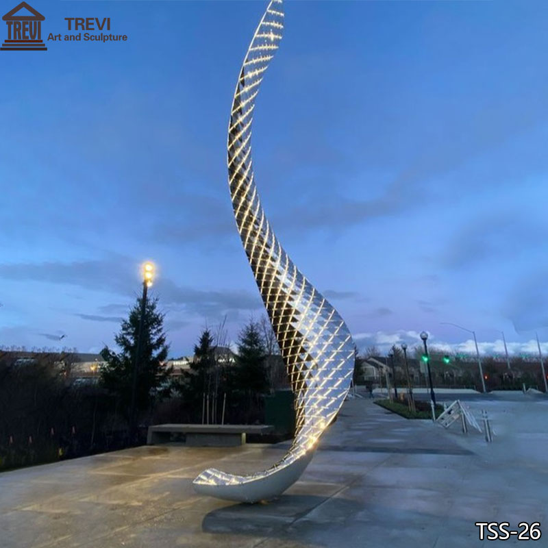 Outdoor-Large-Abstract-Metal-Sculpture-Helix-Design-for-Sale-4