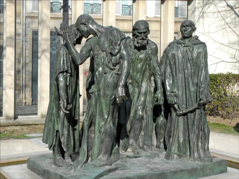 The Burghers of Calais Statue