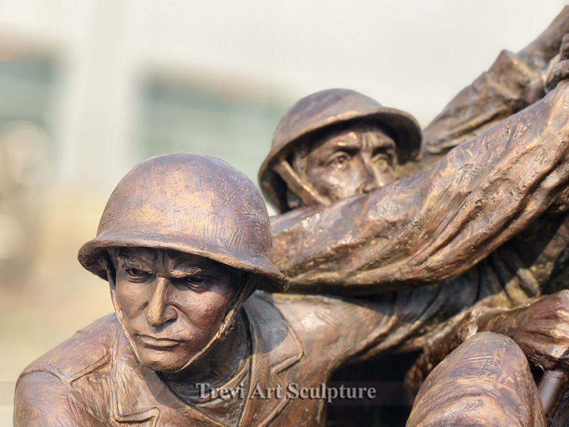 Marine Corps War Memorial Replica details