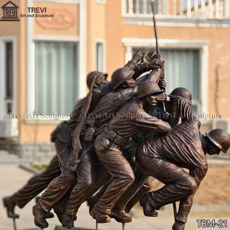 The Marine Corps War Memorial Replica