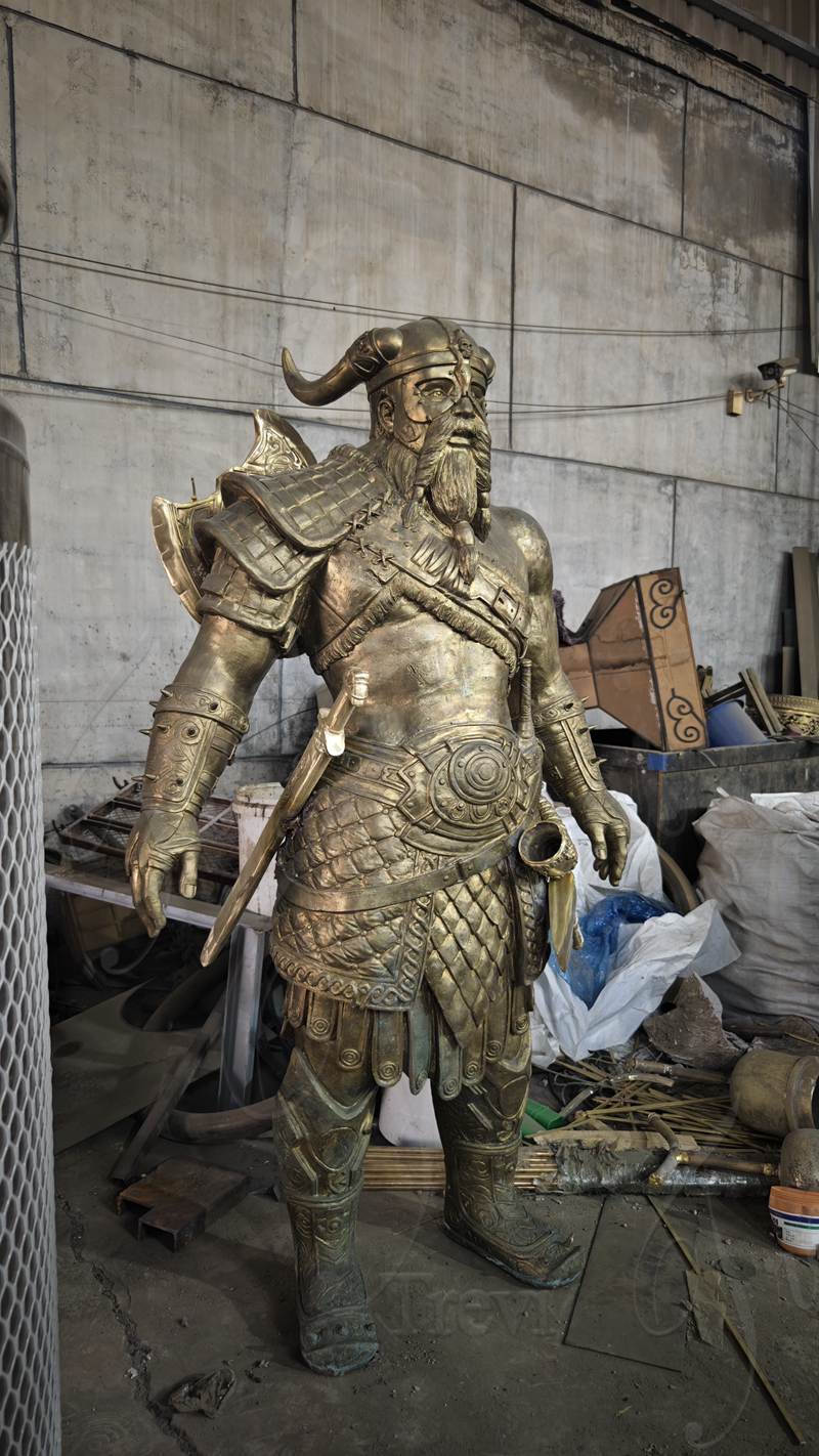 life size viking statue for sale