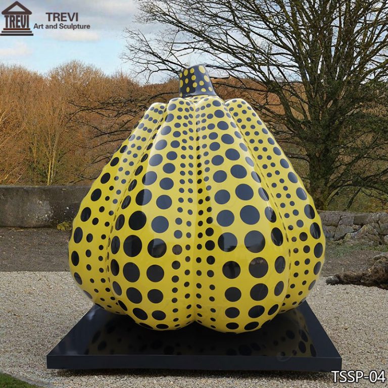 Yayoi Kusama Pumpkin Sculpture