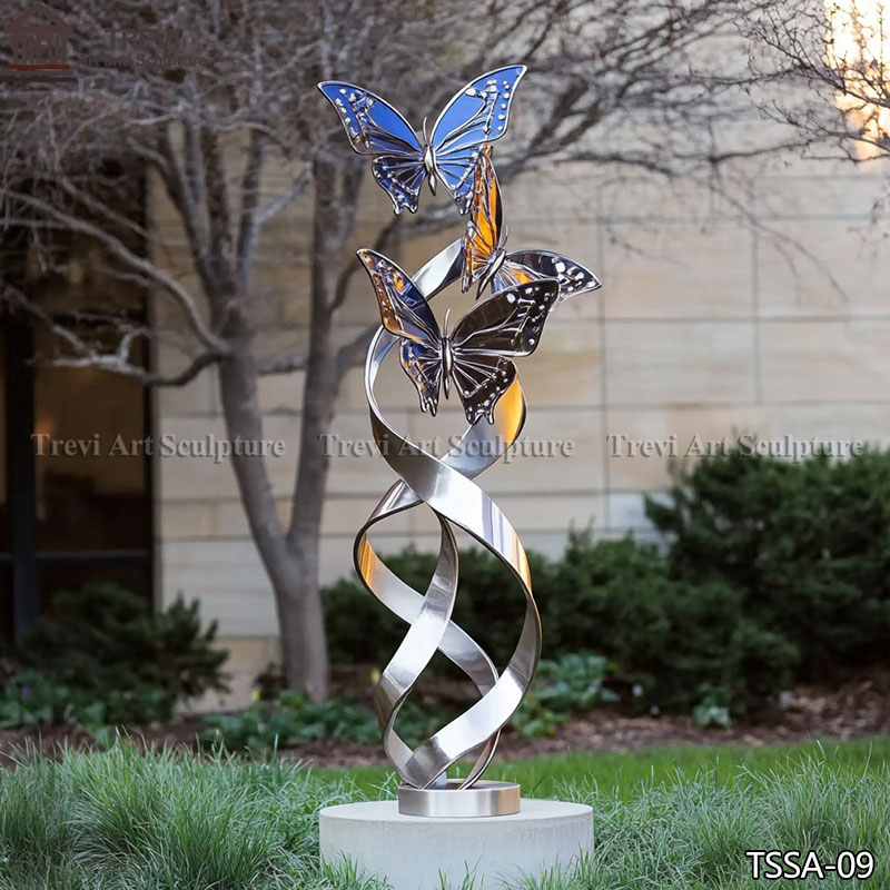 custom Large Metal Butterfly Sculpture Garden Decor