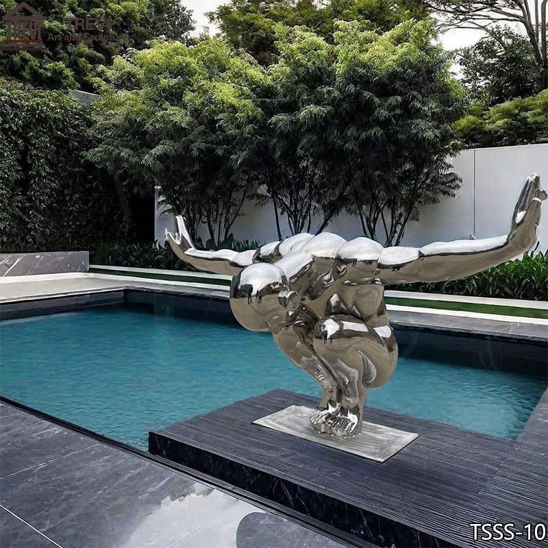 Diving Man Sculpture