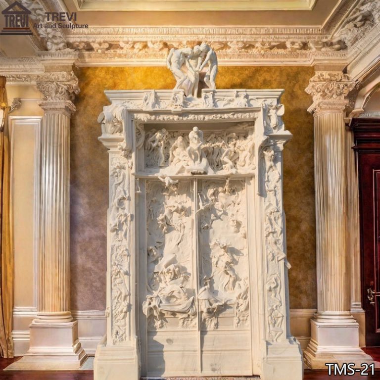 Rodin the Gates of Hell marble Sculpture Replica