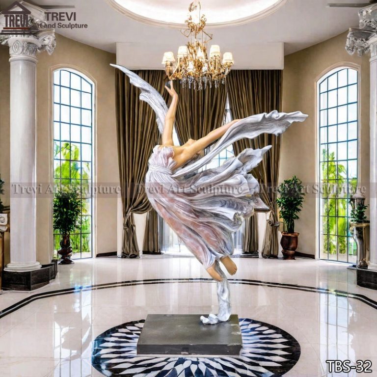 Bronze Beautiful Woman Statue indoor