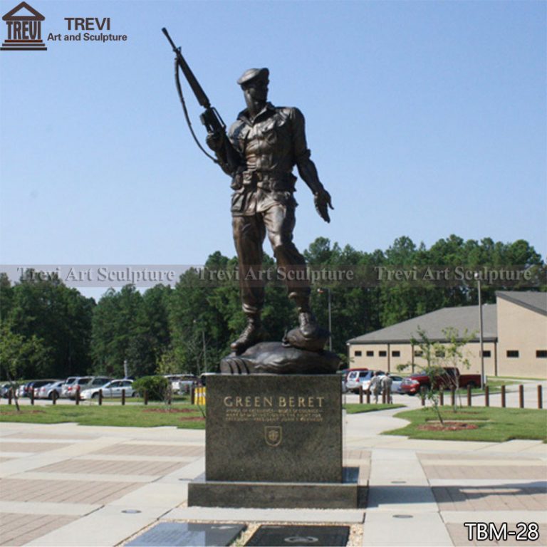 Custom Life Size Special Forces Statue 1