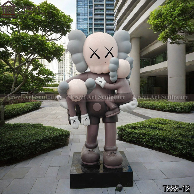 Life Size KAWS Statue outdoor