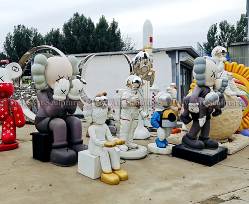 Life Size KAWS Statues
