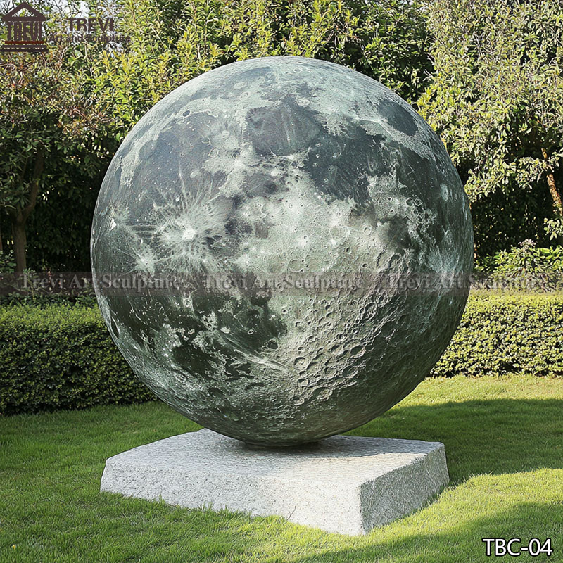 Metal Sphere Moon