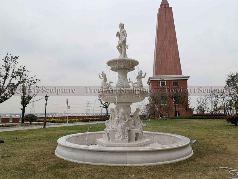 large marble statue fountain feedback