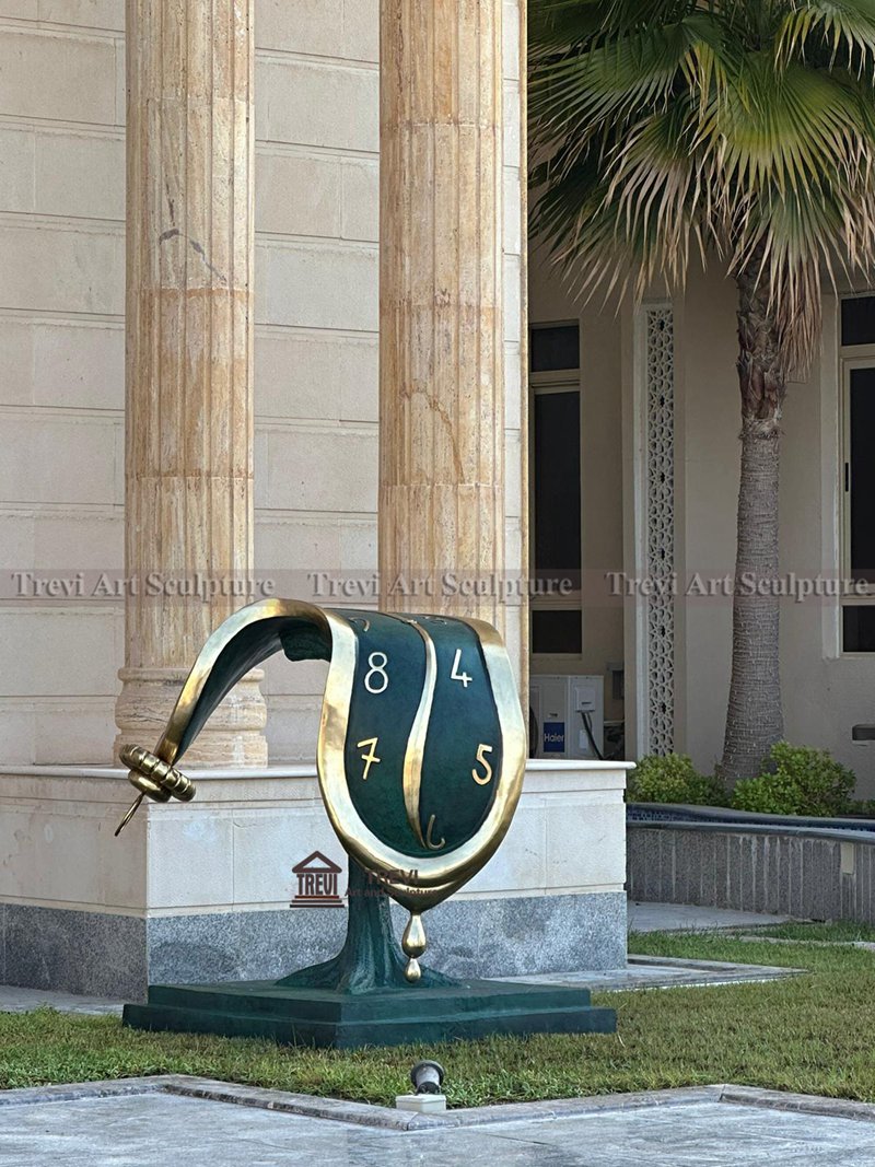 Bronze Famous Dali Clock Sculpture Replica feedback