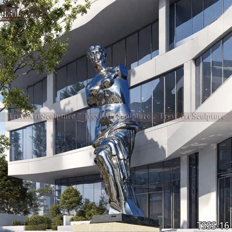 Life Size Stainless Steel Venus De Milo Sculpture