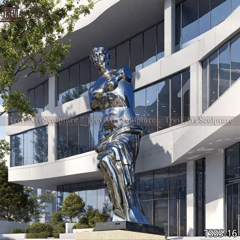 Life Size Stainless Steel Venus De Milo Sculpture